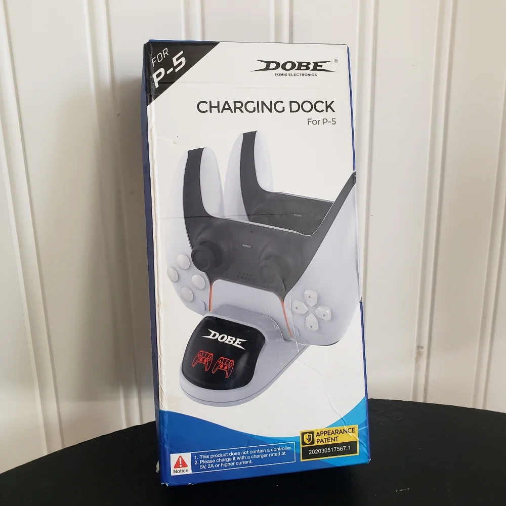 PlayStation 5 DualSense Charging Dock - White Dobe